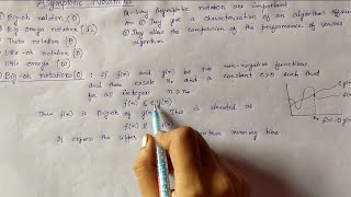 Asymptotic Notation in Hindi | Big oh, big omega, theta, small oh, small omega notations