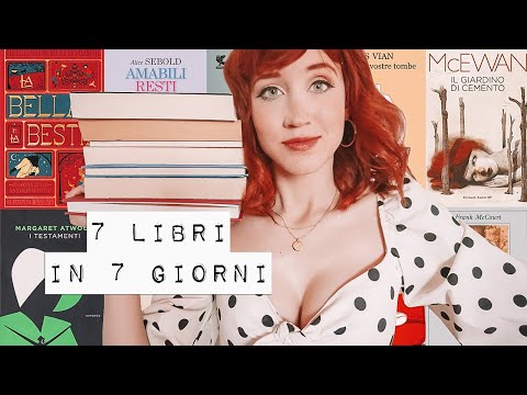 Book Challenge: io e Michele leggiamo 7 libri 7 giorni! [Seven books in Seven days]