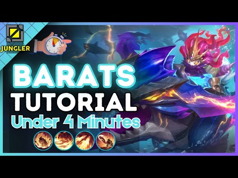 4-Minute Barats Tutorial in Jungle || (MLBB S36) 2025
