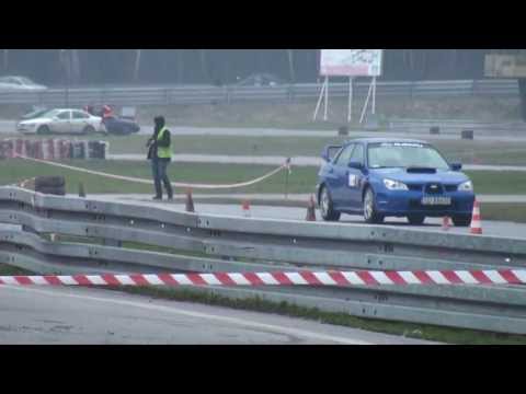 Paweł Szymański - Subaru Impreza WRX STi - SuperOES IV Runda - Tor Kielce 20-04-2013