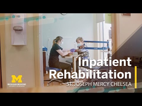 Inpatient Rehabilitation at St. Joseph Mercy Chelsea