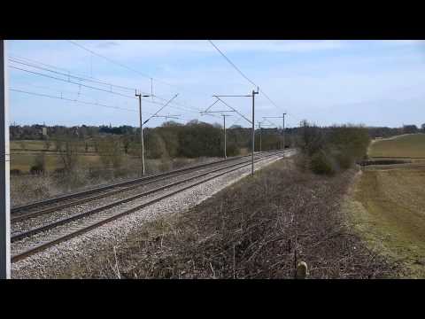 86609 & 86622, 4M54 Tilbury - Crewe Basford Hall, Church Brampton, 05/04/13