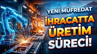İHRACATTA ÜRETİM / YENİ DIŞ TİCARET MÜFREDATI EKLENDİ -İHRACAT KURSU V