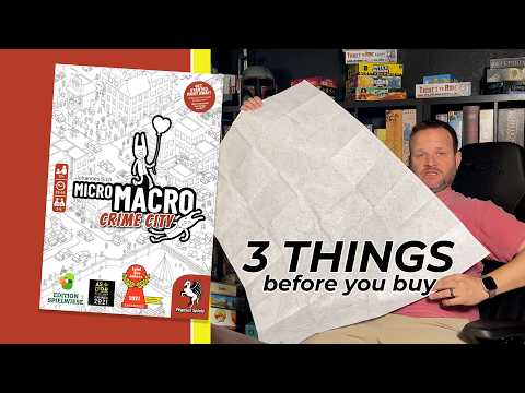 3 Things Before You Buy MicroMacro Crime City