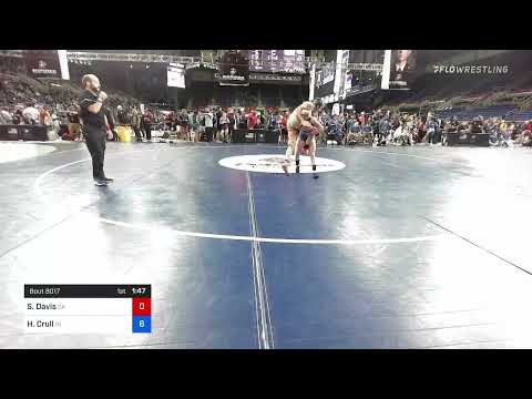 106 Lbs Round Of 64 - Sadie Davis, Georgia Vs Heather Crull, Indiana Dc03