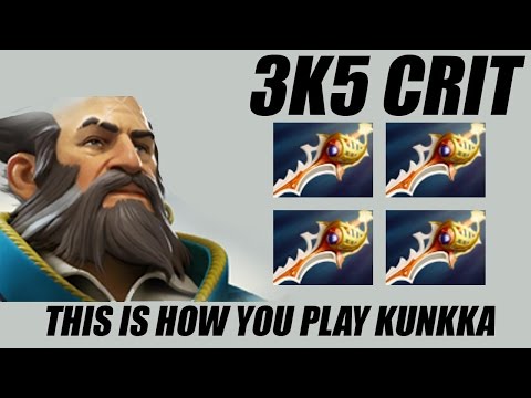 4 Divine Rapiers Kunkka Fun Game by Cancel Dota 2