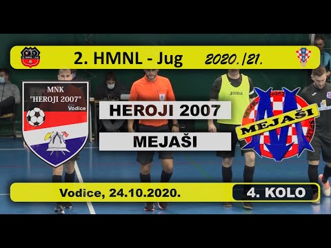 2. HMNL Jug, 4. KOLO: HEROJI 2007 - MEJAŠI  4:6, 24.10.20120