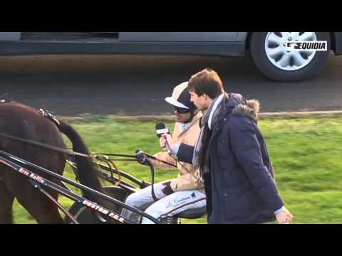 Eric Raffin revient sur le succès d'Astor du Quenne le 25/12/2013 à Vincennes