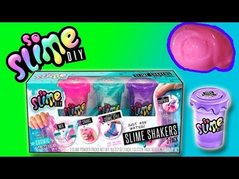 SO SLIME DIY - SLIME SHAKERS - MAKING SLIME AND PLAYING| Little Kelly & Friends ToysReview for Kids