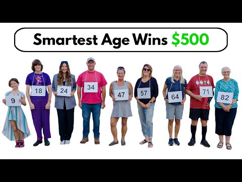 Ages 1 - 90 vs General Knowledge Quiz