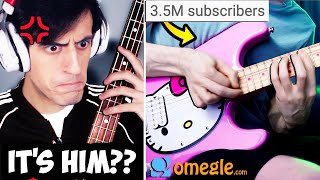 I FOUND HIM on Omegle (BASS vs GUITAR Epic Battle 