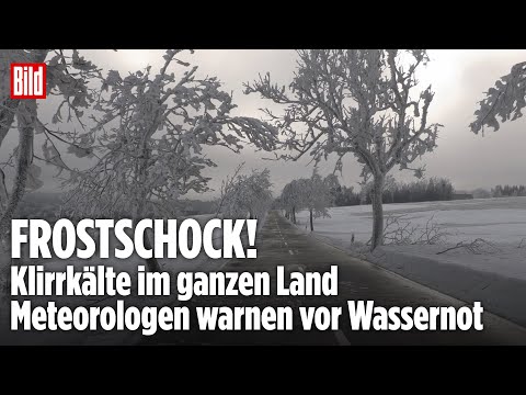 FROSTHAMMER ÜBER DEUTSCHLAND: Hoch Christian bringt Eisluft und neue Dürre-Gefahr