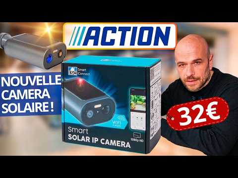 La nouvelle CAMÉRA DE SURVEILLANCE ACTION : mieux… mais toujours pas top (LSC Smart Solar IP Camera)