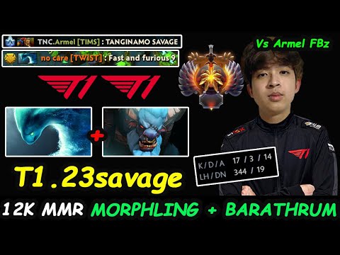 23savage Morphling 12K MMR Morph + Spirit Breaker Combo vs TNC Armel Boom.Fbz Dota 2 pro Gameplay