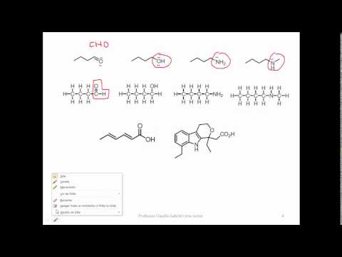 Representando as substâncias orgânicas