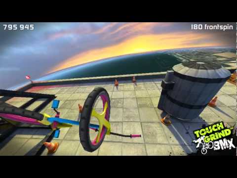 how to get airtime in the 3rd jump on skyline on touchgrind bmx - Touchgrind BMX