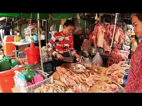 Unbelievable Cambodian Fish Market is a great place to Visit and Buy Fresh Fish with Reasonable Pric