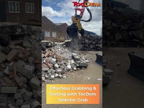 TGR6 TocDem 8 to 10 Tonne Demolition Selector Grab