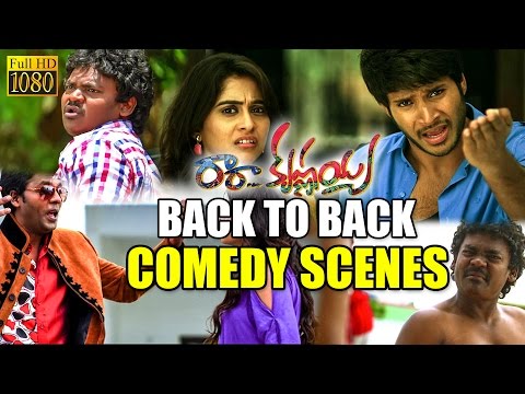 Ra Ra Krishnayya Movie Back To Back Comedy Scenes || Sundeep Kishan, Regina Cassandra