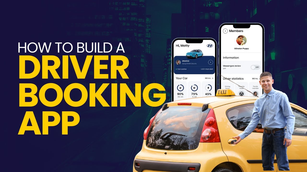 Driver Booking App Development | How to Build a Driver Booking App | AI Based Taxi Booking App