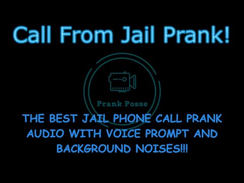 Phone Call From Jail Prank Audio