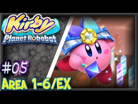 Kirby Planet Robobot (100%) Area 1-6 EX: Patched Plains [05]