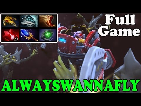 Dota 2 - AWAYSWANNAFLY Plays Timbersaw - FULL GAME - Ranked Match Gameplay