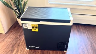 Andy’s Take: COSTWAY 53QT Dual-Zone Car Fridge – Ultimate Travel Cooler