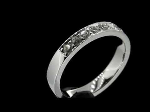 Diamond Half Eternity Wedding Ring Jewellers Dublin