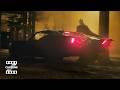 The Batman Batmobile Chasing The Penguin ClipZone Heroes Villains