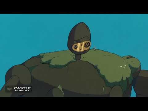 Castle in the Sky | Robot Soldier Scenes
