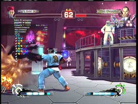 SSF4AE:  C.Viper ( Sako N Scropion)  vs. Dan (aaCA4LAaa)  SD