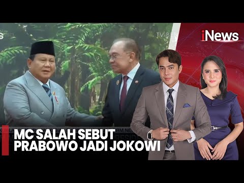 Heboh! MC Salah Sebut Prabowo Jadi Jokowi di KTT ASEAN |iNews Siang (27/10)