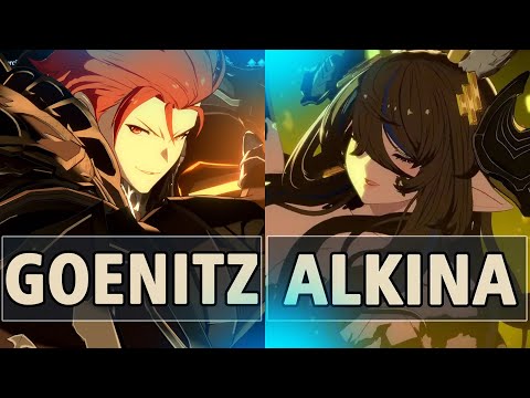 GBVSR:🔥Goenitz (Percival) Vs Alkina (Galleon)🔥| High Level Gameplay.