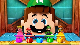 Mario Party The Top 100 MiniGames - Mario vs Luigi vs Peach vs Daisy (Master CPU)