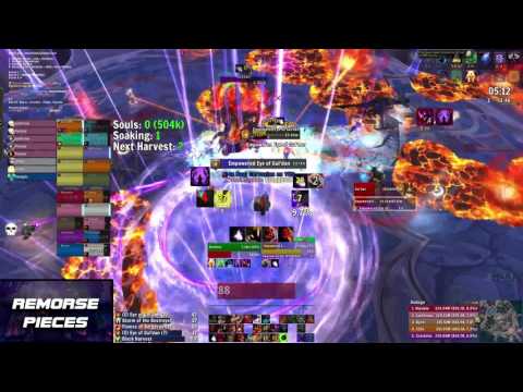 Pieces Vs Mythic Gul'dan (Tank PoV)