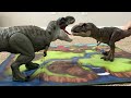 JURASSIC WORLD REBIRTH VS Dominion Dinosaur TOYS Distortus Rex BEST Dino Battle Trex Attack Scary