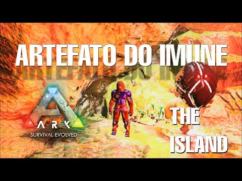 Caverna do Artefato do Imune - The Island - Ark Survival Evolved