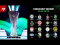 🔴 Draw Results: UEFA Europa Conference League 2023/24 Knockout Round Play-offs