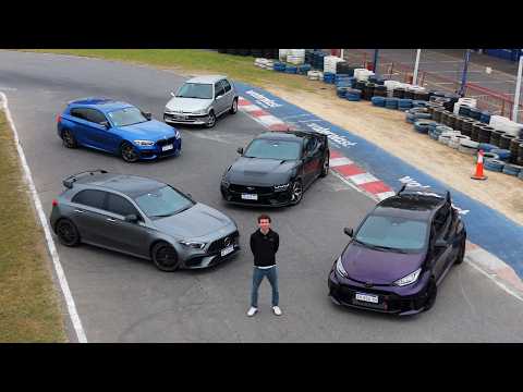 GR Yaris vs A45S, Mustang, M140i y 106