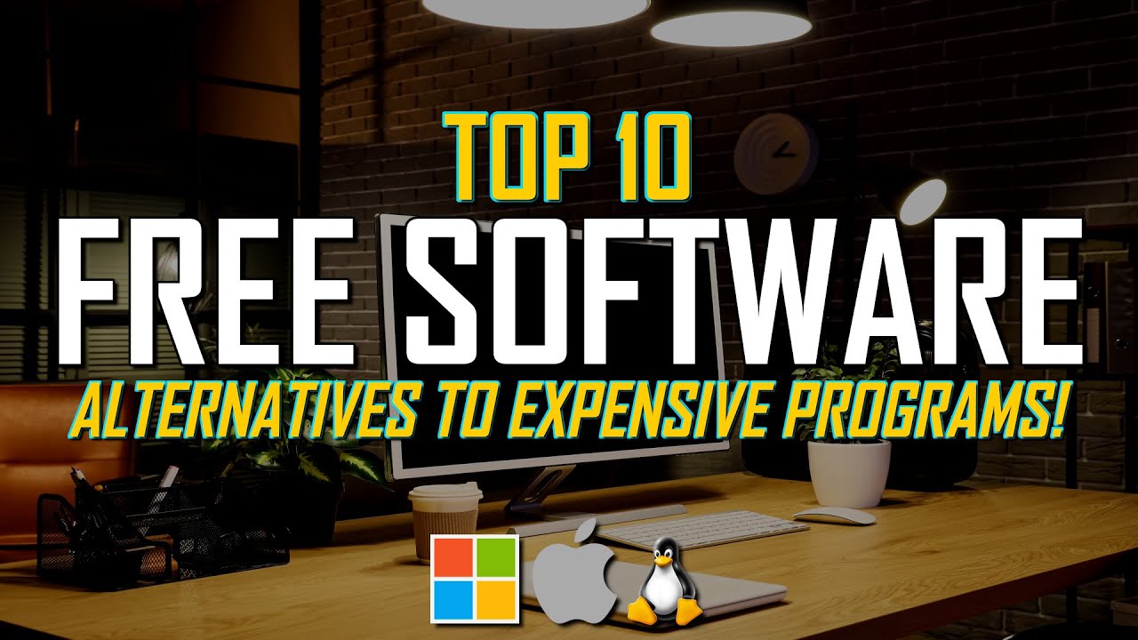 Top 10 Free Software Alternatives to Expensive Programs! 2025