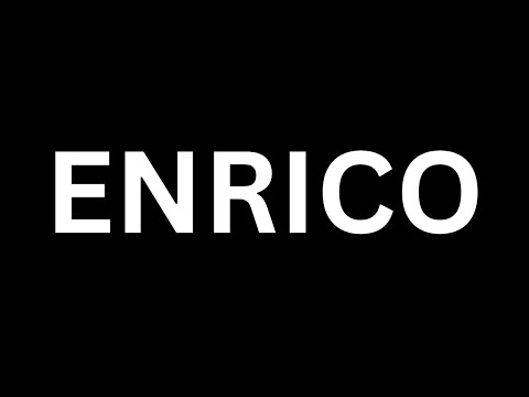 How to Pronounce "Enrico in English language? [How to say Enrico...?