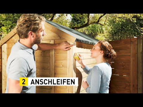 Produktvideo für Akzo Nobel, Xyladecor Holzschutz-Lasur - Gartenhaus