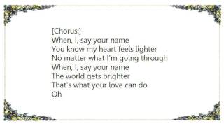 Jump5 - When I Say Your Name Lyrics