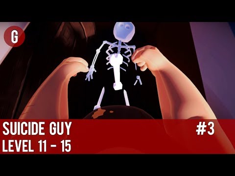 Suicide Guy Gameplay Part 3 - Level 11 - 15