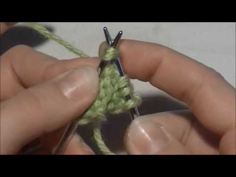 3 oczka  prawe  razem, oczko  środkowe  pod spodem - metoda 1