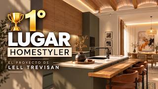 🏆 GANÓ el 1º LUGAR en HOMESTYLER 😱  El Proyecto de Lell Trevisan