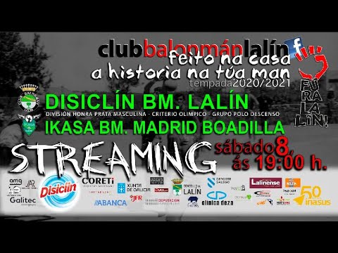 DISICLÍN BALONMÁN LALÍN - IKASA BALONMANO MADRID BOADILLA
