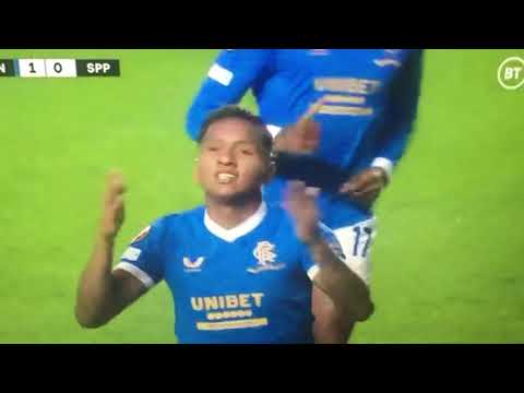 Funny mistake during Rangers vs Sparta Prague match