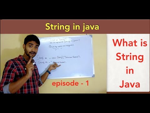 What Is String And How To Represent String In Java Java String Api Episode 1